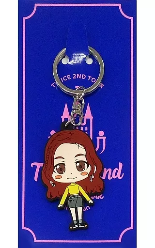 TWICE LAND ラバーキーホルダー 駿河屋 -<中古>ツウィ ラバーキーホルダー 「TWICE 2ND TOUR