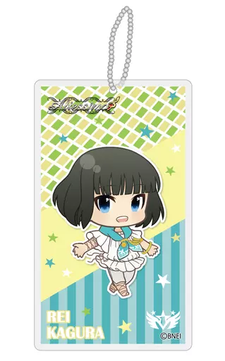 神楽麗 「アイドルマスター SideM ぷにキャラ クリアストラップ vol.2」