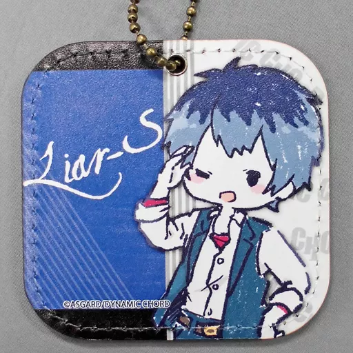 結崎芹 「DYNAMIC CHORD レザーミラーチャーム グラフアートデザイン」