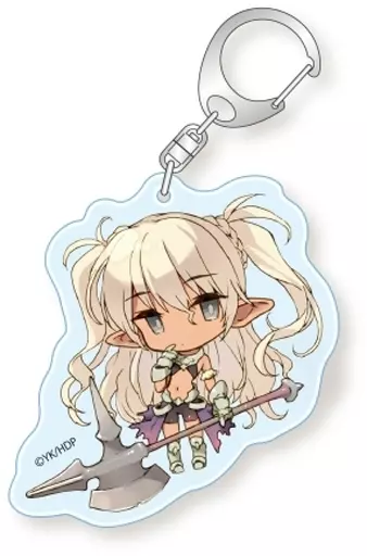 エデルガルト ダイカットアクリルキーホルダー デフォルメVer. 「異世界魔王と召喚少女の奴隷魔術」