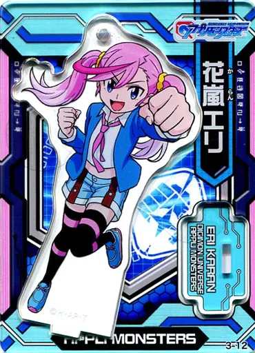 デジモン アクリルdeカード 第3弾 花嵐エリ アクリルスタンド デジモン アクリルdeカード 第3弾 花嵐エリ アクリルスタンド