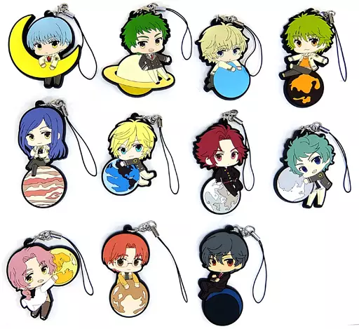 集合(惑星Ver.) ミニキャララバーストラップ11個セット 「PS Vitaソフト 金色のコルダ2 ff GAMECITYセットB」 同梱特典