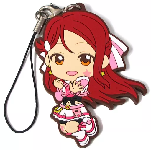桜内梨子 MIRACLE WAVEver. ラバーストラップ きゅんキャラいらすとれーしょんず 「一番くじ ラブライブ!サンシャイン!! 5th」 K賞