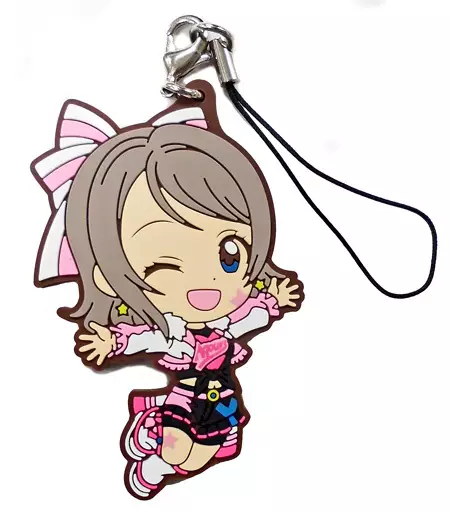 渡辺曜 MIRACLE WAVEver. ラバーストラップ きゅんキャラいらすとれーしょんず 「一番くじ ラブライブ!サンシャイン!! 5th」 K賞