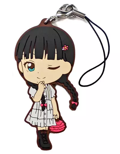 黒澤ダイヤ ワンピースver. ラバーストラップ きゅんキャラいらすとれーしょんず 「一番くじ ラブライブ!サンシャイン!! 5th」 L賞