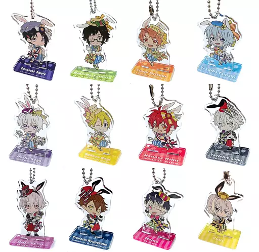 全12種セット 「アイドリッシュセブン スタンド付きアクリルキーホルダーコレクション Rabbits」