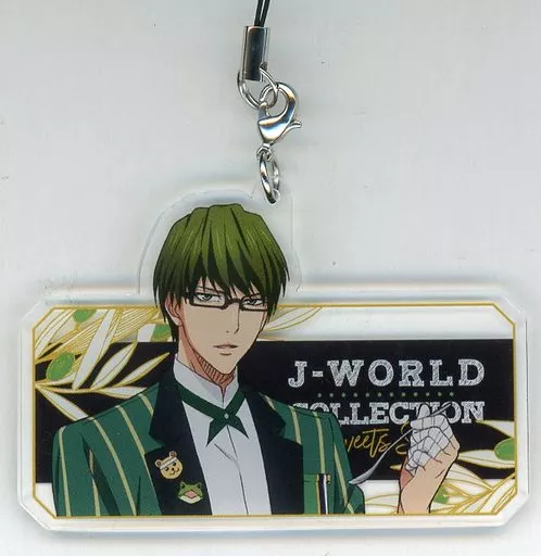 緑間真太郎 アクリルストラップ 「黒子のバスケ J-WORLD Collection Sweets Style Ver. Shintaro Midorima」 カーニバルゲーム キセキのビンゴ 成功賞