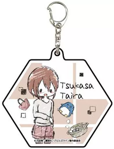 平つかさ 「デビルズライン グラフアートデザイン アクリルキーホルダー(6角形) 01」