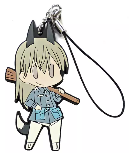 エイラ・イルマタル・ユーティライネン 島田フミカネ描き下ろしSDラバーストラップ 「ブレイブウィッチーズ ペテルブルグ大戦略 グッズ付き前売り券」 同梱特典