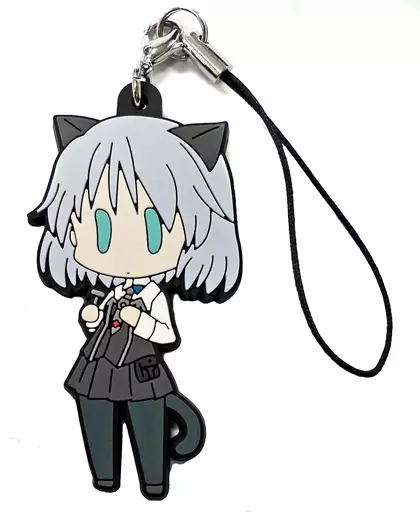 サーニャ・V・リトヴャク 島田フミカネ描き下ろしSDラバーストラップ 「ブレイブウィッチーズ ペテルブルグ大戦略 グッズ付き前売り券」 同梱特典