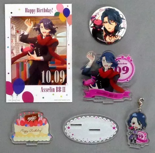 アスラン=BBII世 グッズセット Autumn ver. 「一番カフェ アイドルマスター SideM Happy Birthday!」