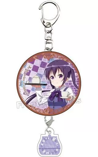 リゼ 缶バッジキーホルダー アニメVer. 第2弾 「ご注文はうさぎですか??」