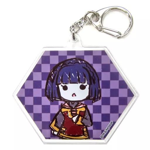 ノンナ・ツェル 「劇場版 ノーゲーム・ノーライフ ゼロ グラフアートデザイン アクリルキーホルダー(6角形) 01」
