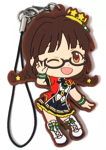 秋月律子 ラバーストラップ 765PRO ALLSTARS ver. 「一番くじ アイドルマスター ミリオンライブ!～Idol Gallery～」 B賞