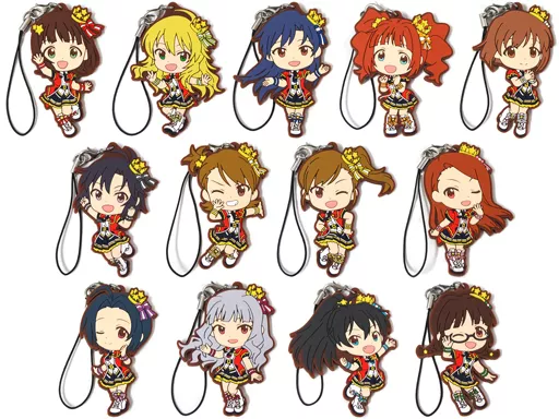 全13種セット ラバーストラップ 765PRO ALLSTARS ver. 「一番くじ アイドルマスター ミリオンライブ!～Idol Gallery～」 B賞