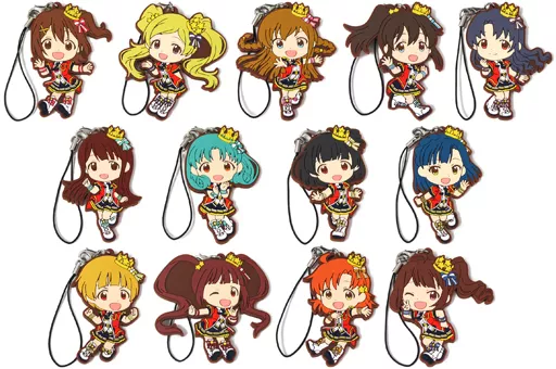 全13種セット ラバーストラップ PRINCESS STARS ver. 「一番くじ アイドルマスター ミリオンライブ!～Idol Gallery～」 C賞