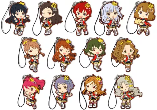 全13種セット ラバーストラップ FAIRY STARS ver. 「一番くじ アイドルマスター ミリオンライブ!～Idol Gallery～」 D賞