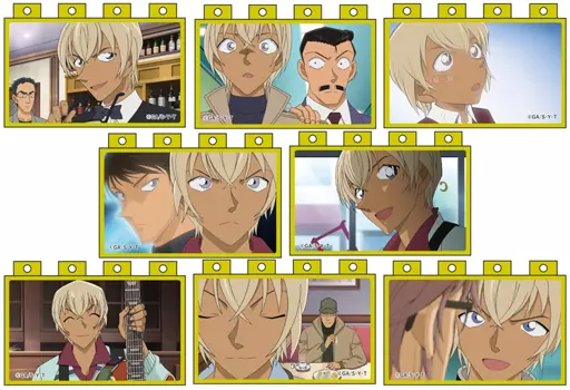 全8種セット 「名探偵コナン アニメブロック 安室がいっぱいコレクション」