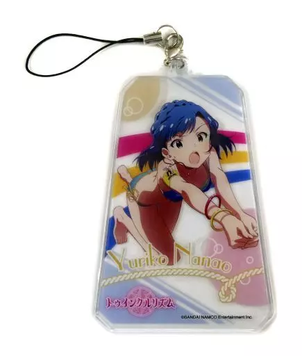 七尾百合子 ソフトクリアストラップ 「アイドルマスター ミリオンライブ! シアターデイズ アニON劇場(シアター)カフェ」