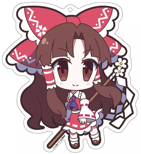 58.博麗霊夢 花映塚ver. アクリルキーホルダー ゆるっととうほう 「東方Project」