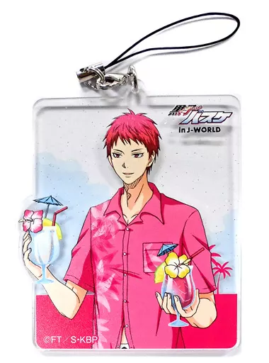 激レア　J-World 黒子の夏休み 赤司征十郎　ラメ　アクリルストラップ アニメ黒子のバスケ on X: 