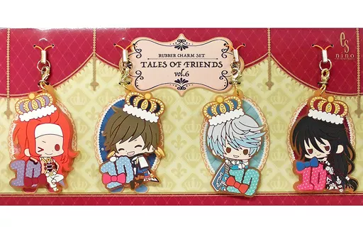 集合 ラバーストラップセット(4個セット) 「テイルズ オブ フレンズ vol.6」 コトブキヤショップ限定