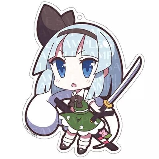 12.魂魄妖夢 アクリルキーホルダー ゆるっととうほう 「東方Project」