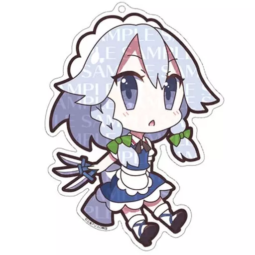 14.十六夜咲夜 アクリルキーホルダー ゆるっととうほう 「東方Project」