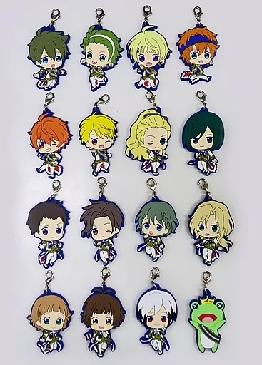 全16種セット メンタルラバーチャーム 「一番くじ アイドルマスター SideM～Anniversary collection～」 S賞