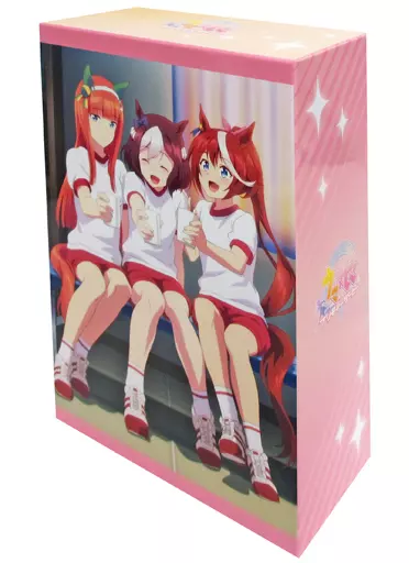 スペシャルウィーク＆サイレンススズカ＆トウカイテイオー 描き下ろし全巻収納BOX 「Blu-ray ウマ娘 プリティーダービー ウマ箱 トレーナーズBOX」 ゲーマーズ全巻購入特典