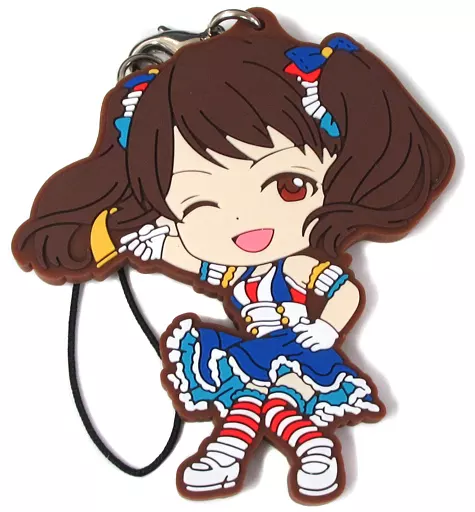 長富蓮実 ラバーストラップ きゅんキャラいらすとれーしょんず 「一番くじ アイドルマスター シンデレラガールズ～Intense heat!～」 E賞