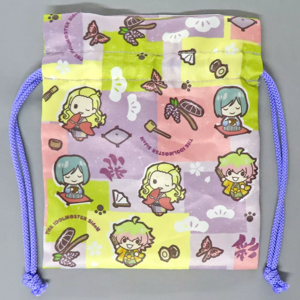 彩(ユニット別ver.) 巾着 Design produced by Sanrio 「アイドルマスター SideM」
