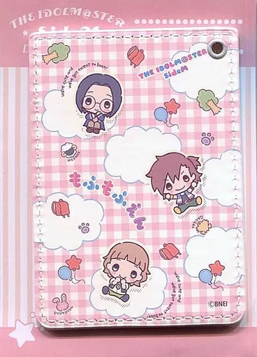 もふもふえん(ユニット別ver.) 合皮パスケース Design produced by Sanrio 「アイドルマスター SideM」