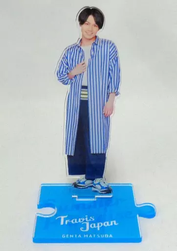 シール・ステッカー　[台紙付き] 松田元太(Travis Japan) アクリルスタンド 「Summer Paradise 2018」