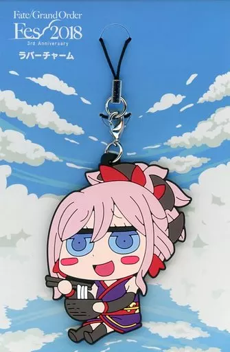 セイバー/宮本武蔵 リヨ描き下ろしイラストラバーチャーム 「Fate/Grand Order Fes. 2018 ～3rd Anniversary～」
