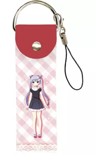 07.雪野日陽 ビッグレザーストラップ 「音楽少女」