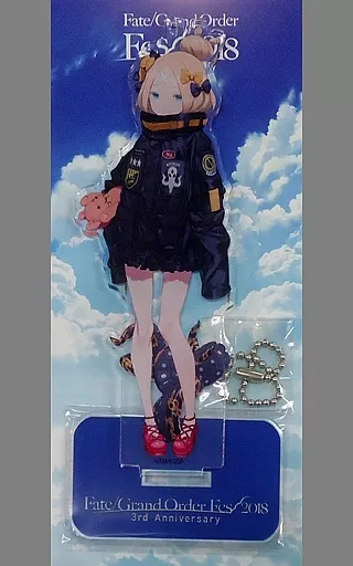 フォーリナー/アビゲイル・ウィリアムズ 描き下ろしアクリルマスコット【アメリカ】 「Fate/Grand Order Fes. 2018 ～3rd Anniversary～」
