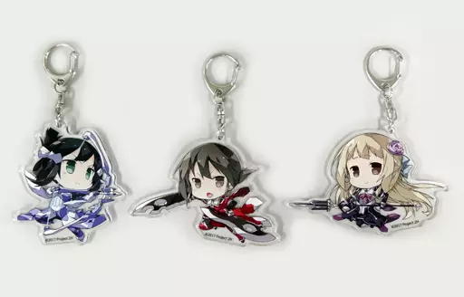 須美＆園子＆銀 描き下ろし アクリルキーホルダーセット(3個入り) 「結城友奈は勇者である -鷲尾須美の章-」 C94グッズ