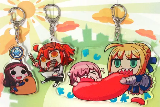 集合 アクリルキーホルダーセット(3個組) 「Fate/Grand Order FGO冬祭り2016-2017 ～ダ・ヴィンチちゃん・コード～」 福岡限定