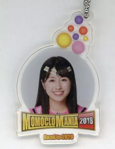 佐々木彩夏(ももいろクローバーZ)/フェイス アクリルキーホルダー 「MomocloMania2018 -Road to 2020-」 ももクロガチャ景品