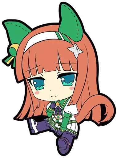 サイレンススズカ 「ウマ娘 プリティーダービー ぺたん娘トレーディングラバーストラップ」