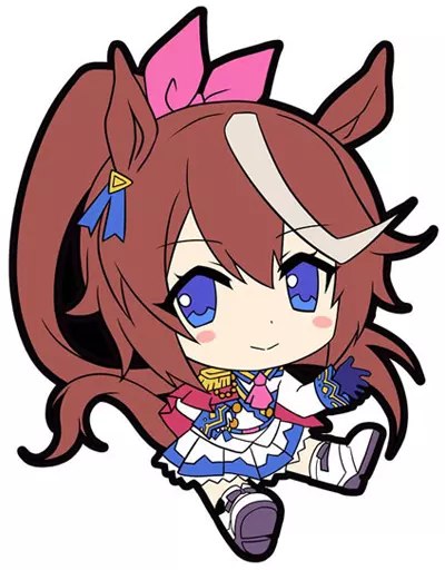 トウカイテイオー 「ウマ娘 プリティーダービー ぺたん娘トレーディングラバーストラップ」