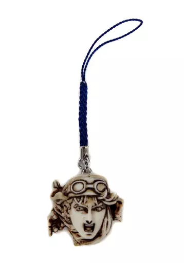 ジョジョの奇妙な冒険 第二部 戦闘潮流 「荒木飛呂彦原画展 JOJO -冒険の波紋- 根付ストラップ」