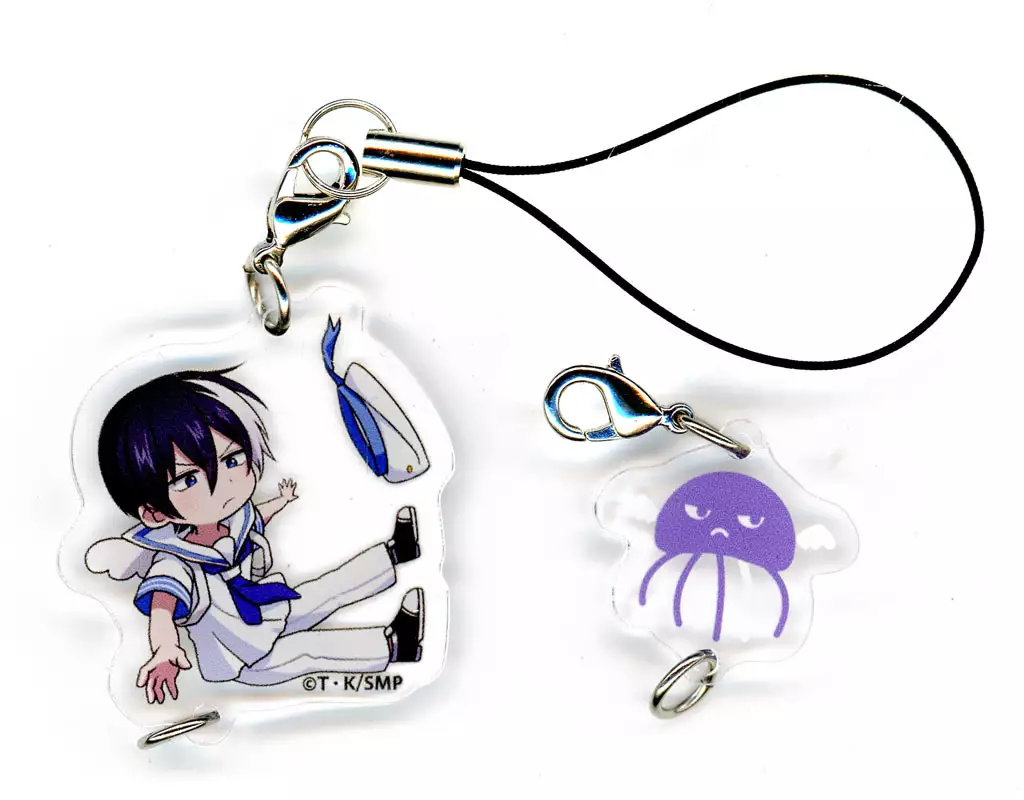 リヒト・ジキルランド・轟(マリン服) 「劇場版 SERVAMP-サーヴァンプ- Alice in the Garden トレーディングアクリル連結チャーム」 横浜・八景島シーパラダイス×アイランドフェスタグッズ