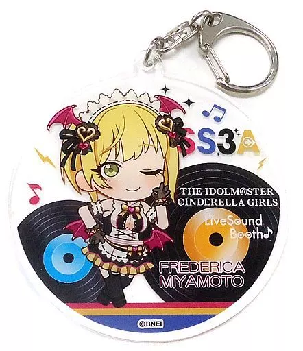 宮本フレデリカ 公式アクリルキーホルダー 「THE IDOLM＠STER CINDERELLA GIRLS SS3A Live Sound Booth♪」