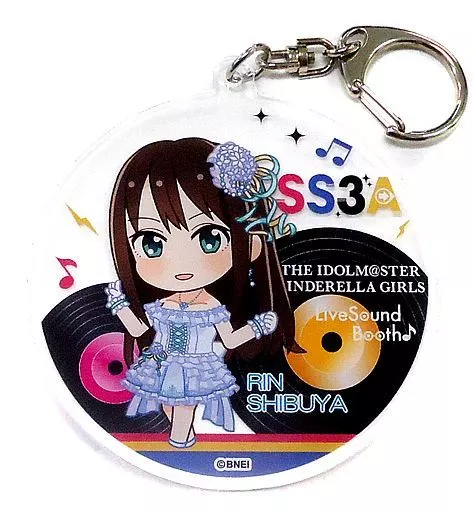 渋谷凛 公式アクリルキーホルダー 「THE IDOLM＠STER CINDERELLA GIRLS SS3A Live Sound Booth♪」