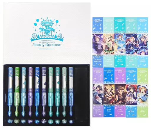 Cool(6thLIVE Ver.) 公式コンサートライト10本セット@ナゴヤドーム 「THE IDOLM@STER CINDERELLA GIRLS 6thLIVE MERRY-GO-ROUNDOME!!!」