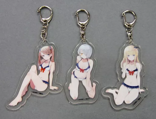 ペルシア＆シャル姫＆サイベル 特製アクリルキーホルダー3個セット 「コミックス 寄宿学校のジュリエット 第9巻 限定版」 同梱特典