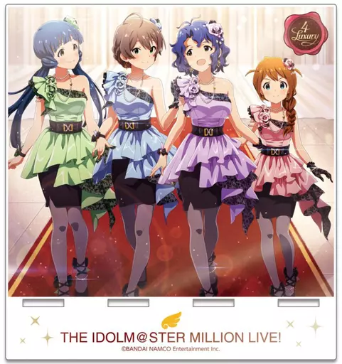 4 Luxury マルチアクリルスタンド 「アイドルマスター ミリオンライブ!」