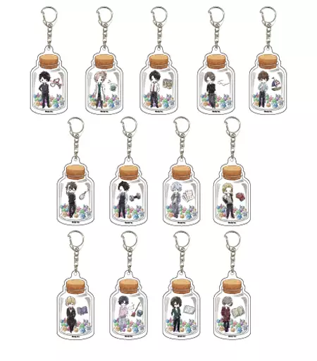 全13種セット 「スタンドマイヒーローズ グラフアートデザイン アクリルキーホルダー 01.マトリ・九条家・都築兄弟」